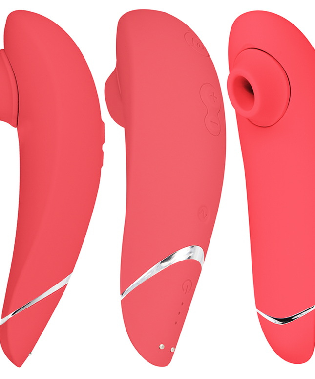 WOMANIZER - PREMIUM 2 STIMOLATORE CLITORALE LAMPONE