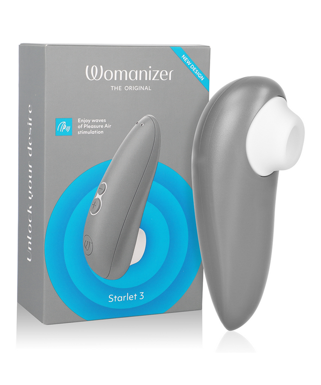 WOMANIZER - STIMOLATORE CLITORALE STARLET 3 GRIGIO