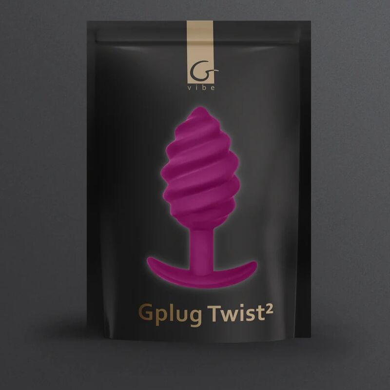 G-VIBE - GPLUG TWIST 2 PLUG ANALE VIOLA