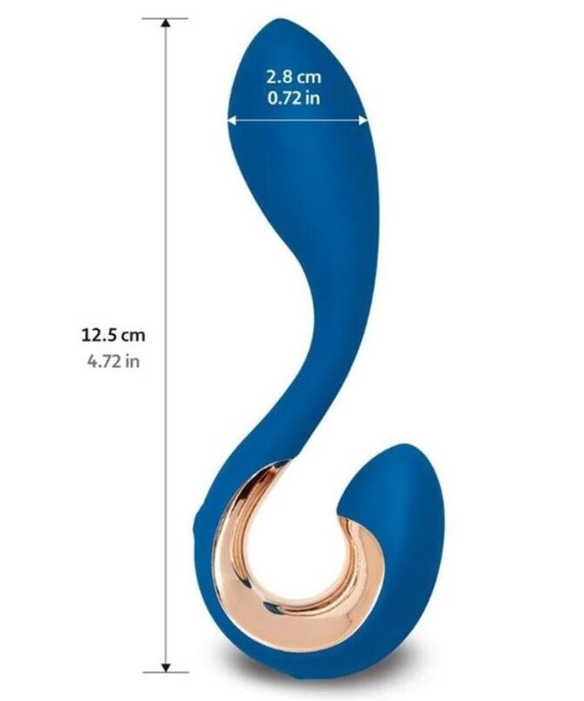 G-VIBE - GPOP 2 VIBRATORE PUNTI G E P BLU INDIGO