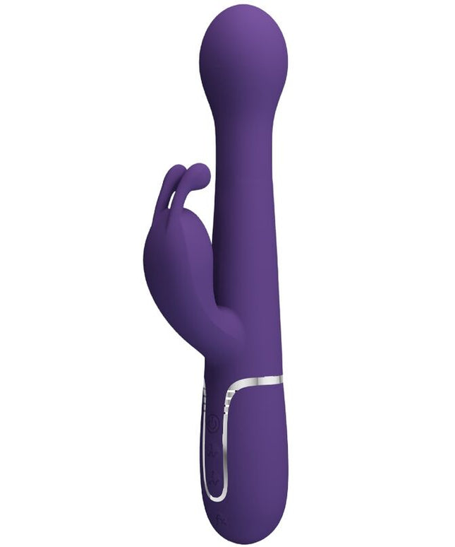 PRETTY LOVE - DEJON VIBRATORE RABBIT 3 IN 1 MULTIFUNZIONE VIOLA