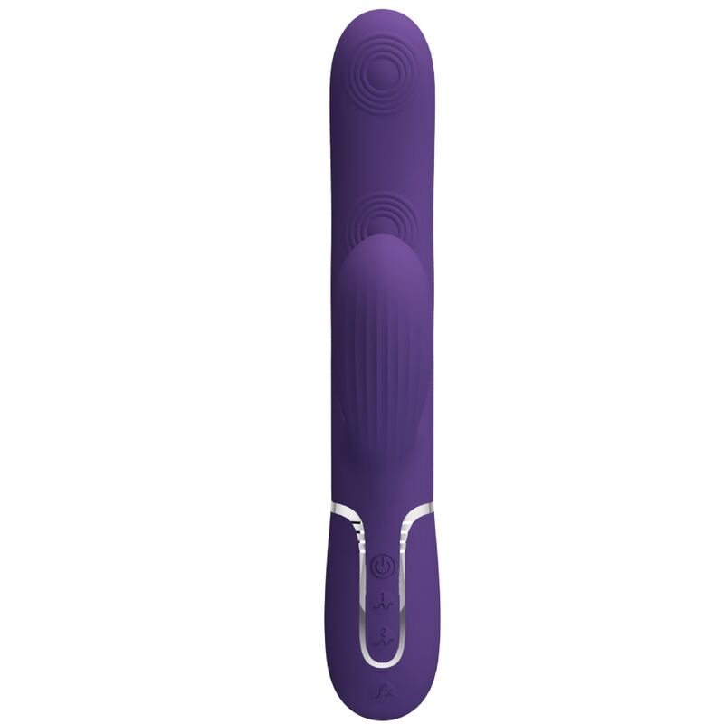 PRETTY LOVE - PERLITA VIBRATORE G-SPOT 3 IN 1 MULTIFUNZIONE VIOLA