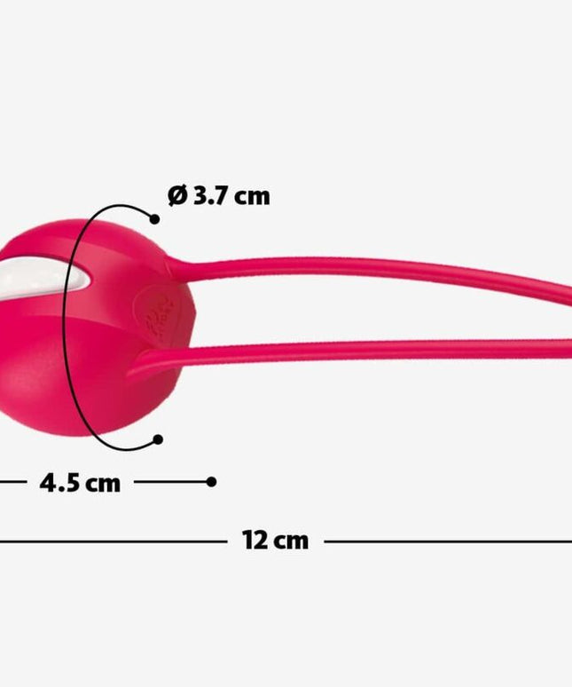 FUN FACTORY - SMARTBALL UNO PALLA PELVICA BIANCO / VIOLA PASTELLO