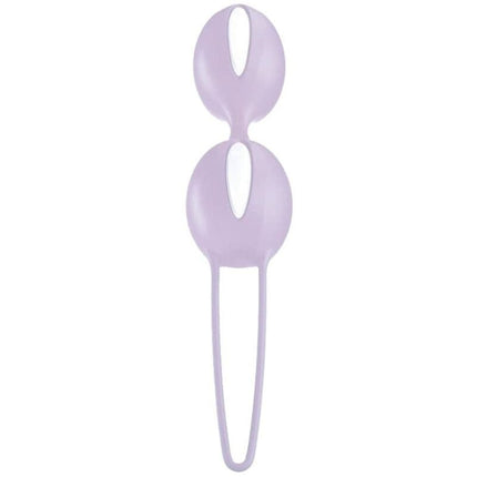 FUN FACTORY -  SMARTBALLS DUO PALLE PELVICHE BIANCO / VIOLA PASTELLO