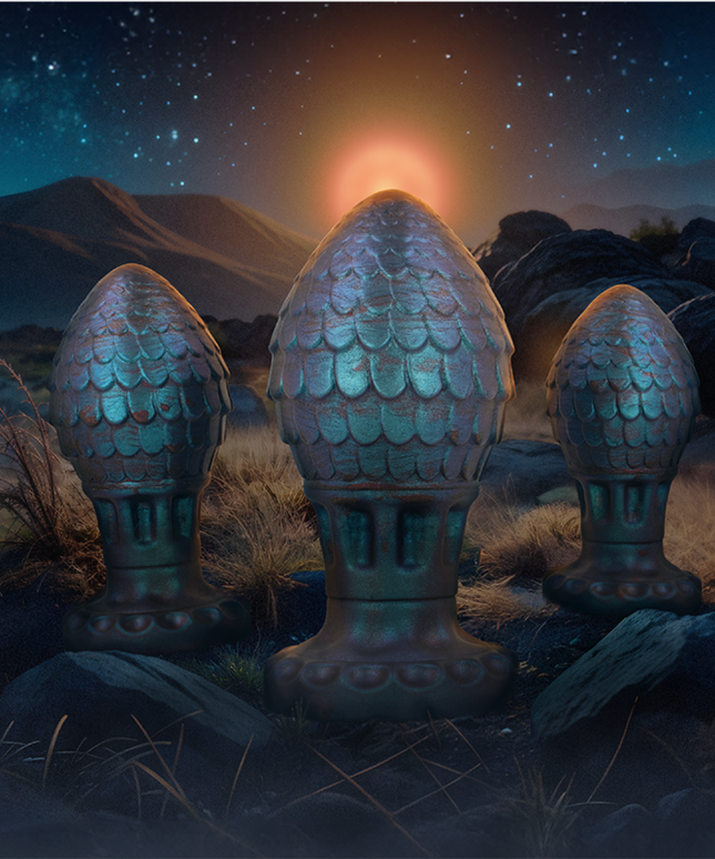 EPIC - VRAKOS PLUG ANALE DRAGON EGG TAGLIA S