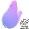 SATISFYER - MERMAID VIBES STIMOLATORE E VIBRATORE VIOLA E ROSA