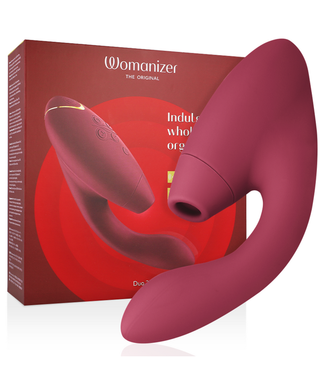 WOMANIZER - STIMOLATORE DUO 2 BORDEAUX
