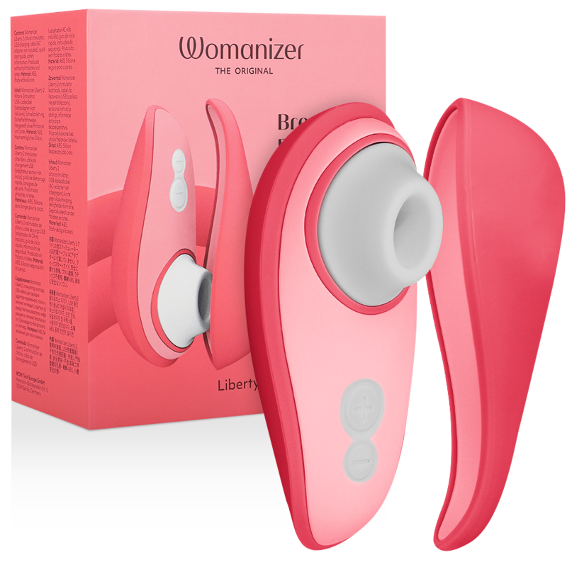 WOMANIZER - LIBERTY 2 STIMOLATORE CLITORIDE & VENTOSA VERDE CHIARO