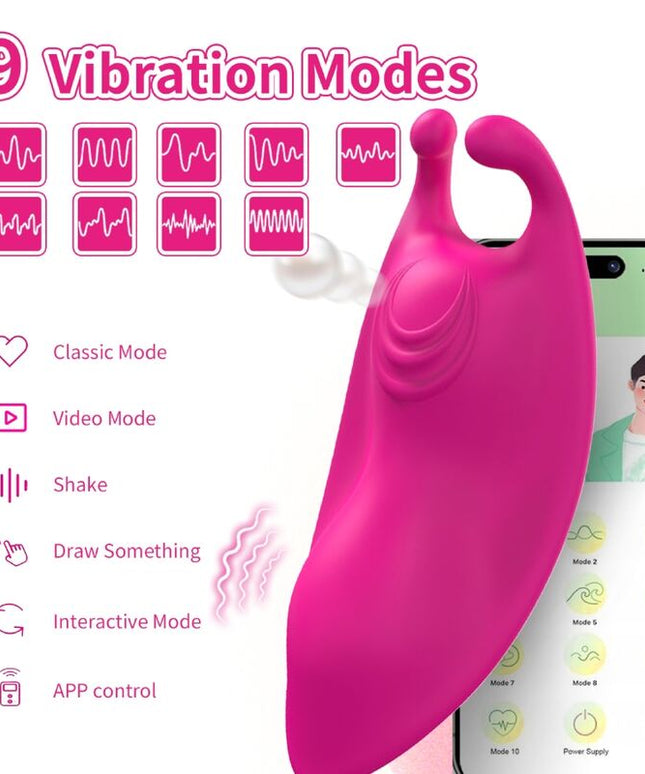 ARMONY - MUTANDINA INDOSSABILE HONEYBEE VIBRATORE G-SPOT FUCSIA - APP GRATUITA