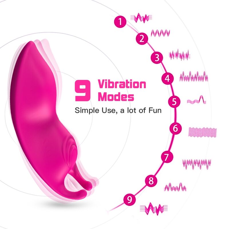 ARMONY - MUTANDINA INDOSSABILE HONEYBEE VIBRATORE G-SPOT REMOTE CONTROL FUCSIA