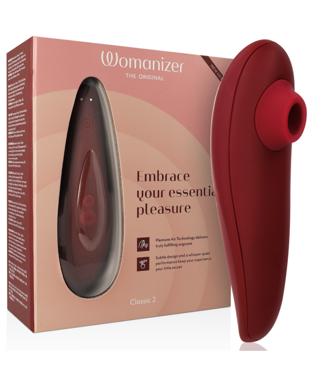 WOMANIZER - CLASSIC 2 STIMOLATORE CLITORALE BORDEAUX
