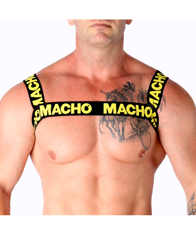 MACHO - DOPPIO CABLAGGIO GIALLO