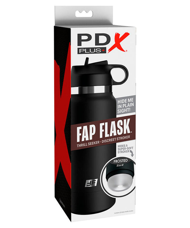 PDX PLUS - FAP FLASK BOTTLE DISCRET STROKER MODELLO TRASPARENTE 1