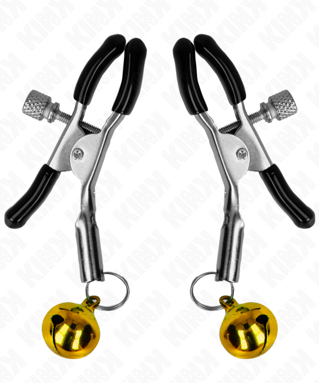 KINK - PINZA PER CAPEZZOLO A CAMPANA SINGOLA ORO 6 CM