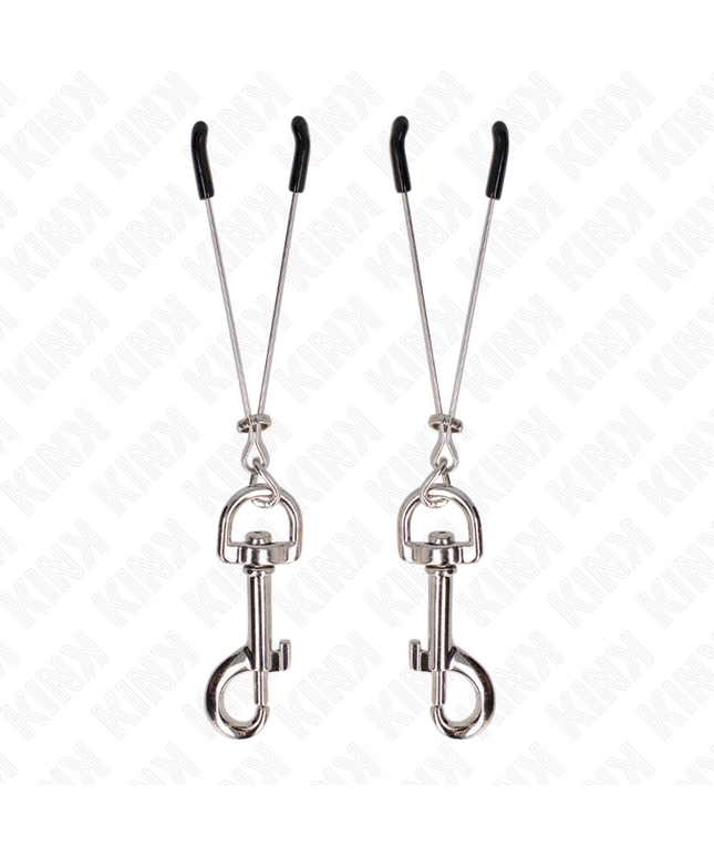 KINK - PINZA PER CAPEzzoli A GANCIO SOTTILE ARGENTO 7 CM