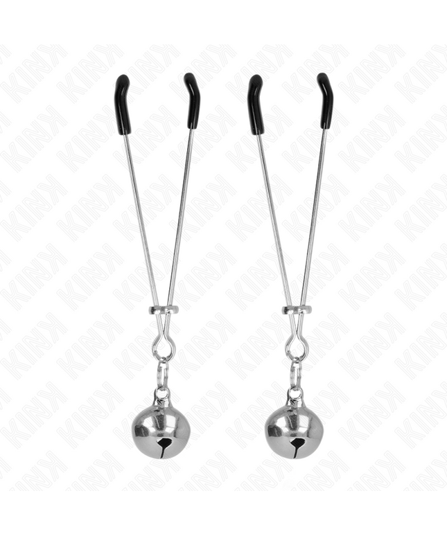 KINK - PINZE PER CAPEZZOLI A CAMPANA SOTTILE ARGENTO 7 CM