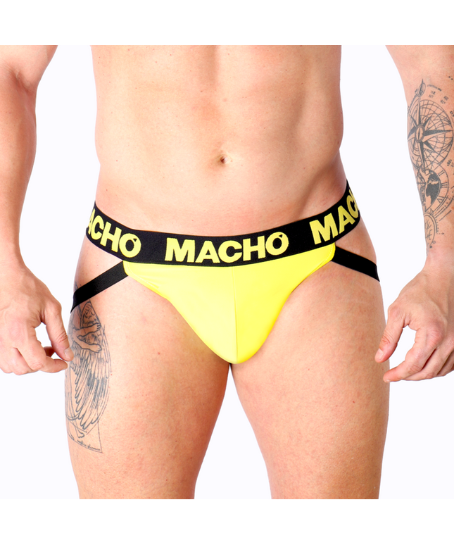 MACHO - MX25A JOCK LYCRA GIALLO S