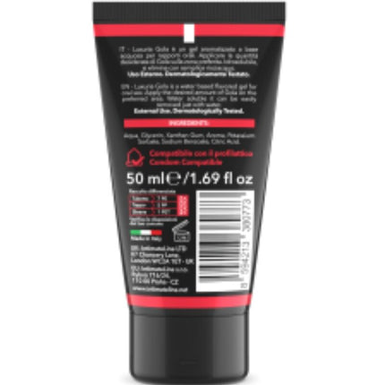 INTIMATELINE LUXURIA - GEL PER SESSO ORALE GUSTO FRAGOLA 30 ML