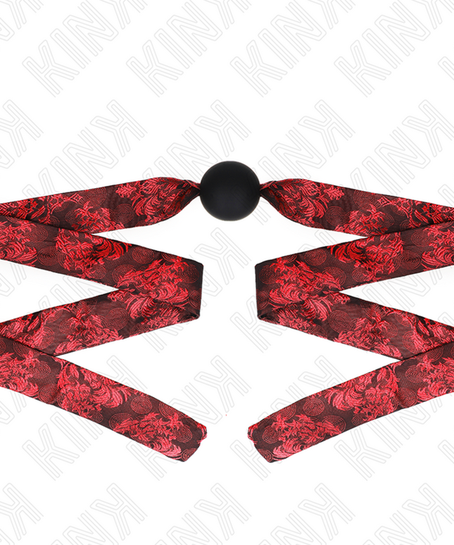 KINK - SFERA IN SILICONE SCANDALO 4,5 CM MODELLO GAG 2 146 x 4 CM
