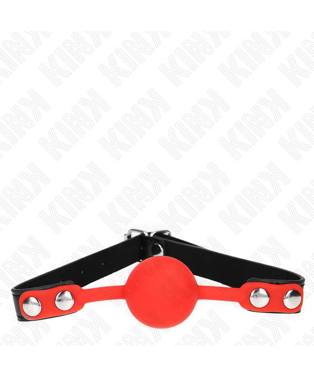 KINK - PALLA IN SILICONE ROSSA 4 CM GAG 60 x 2 CM