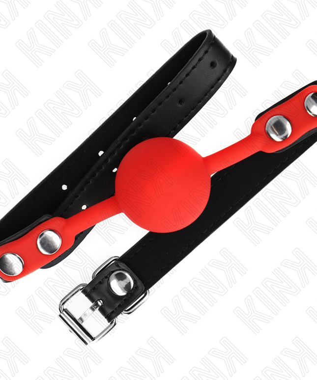 KINK - PALLA IN SILICONE ROSSA 4 CM GAG 60 x 2 CM