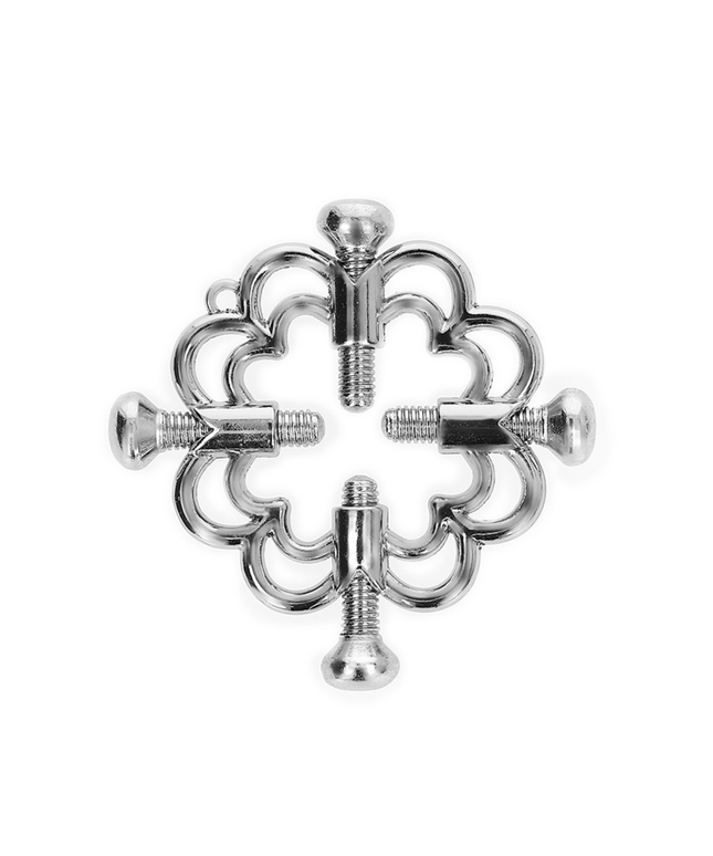 KINK - MORSETTI PER CAPEZZOLI A FIORE IN METALLO