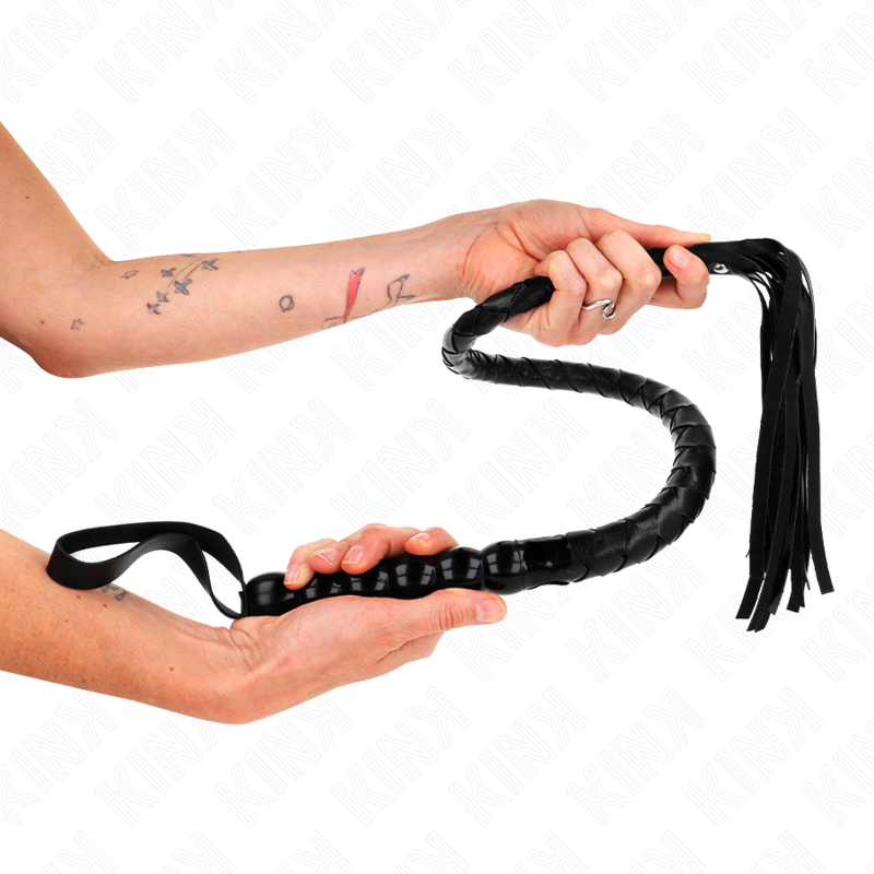 KINK - FRUSTA SERPENTE CON PERLINE 80 CM