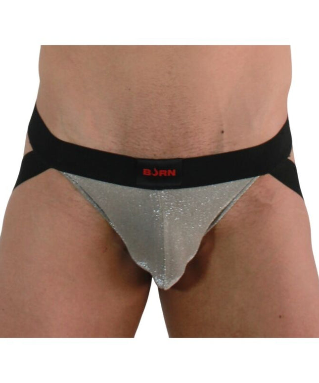 BURN - 001 JOCK BEIGE LUCIDO / NERO S