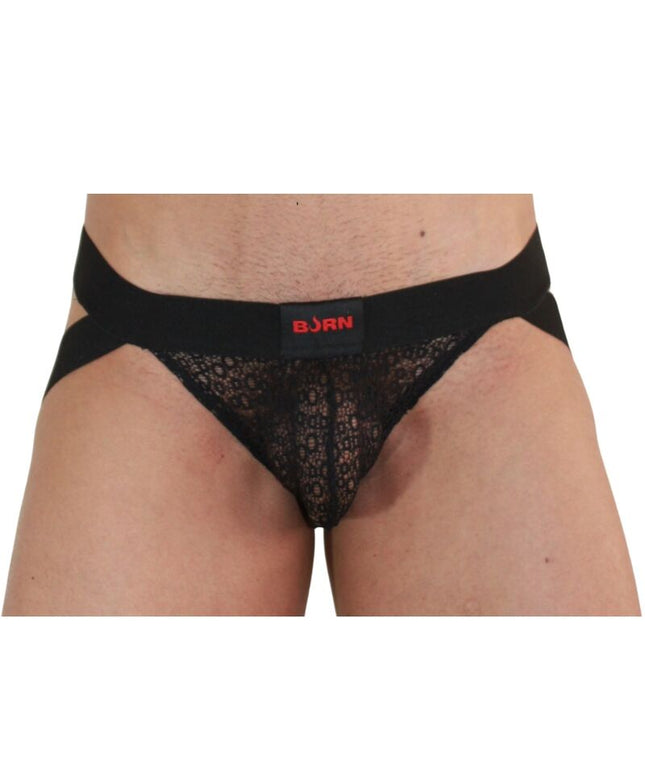 BURN - 005 JOCK LINGERIE NERO S