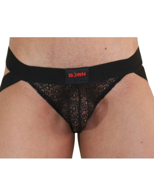 BURN - 005 JOCK LINGERIE NERO S
