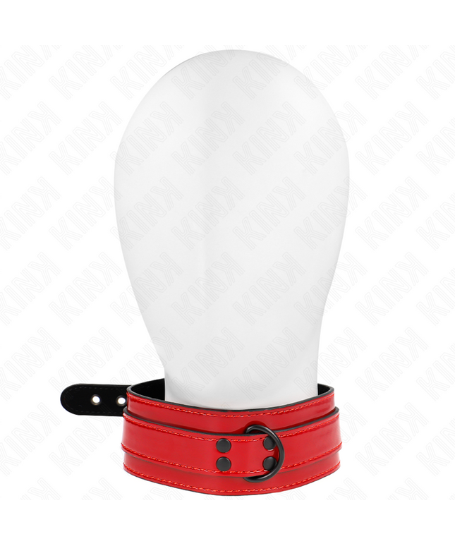 KINK - COLLANA REGOLABILE VINO ROSSO 37,5-49,5 CM X 5 CM
