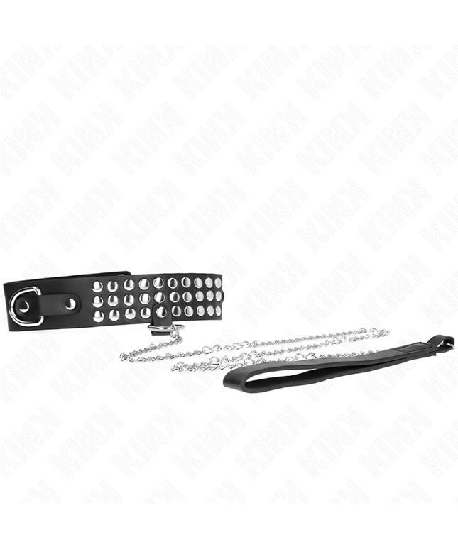 KINK - COLLANA CON CINTURINO 65 CM CON LUCIDI REGOLABILE 37-42 CM X 5,3 CM