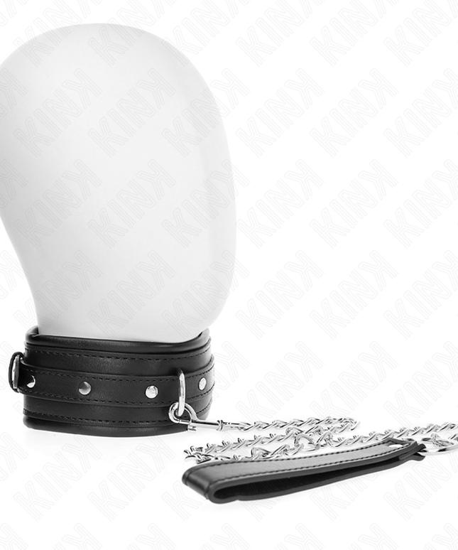 KINK - COLLANA CON CINTURINO CON FIBBIA LUCIDA 65 CM 48.5 CM X 5.3 CM