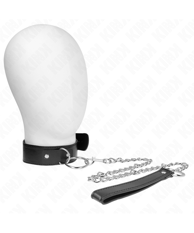 KINK - COLLARE MODELLO BASE CON GUINZAGLIO MODELLO 4 REGOLABILE 36-43 CM