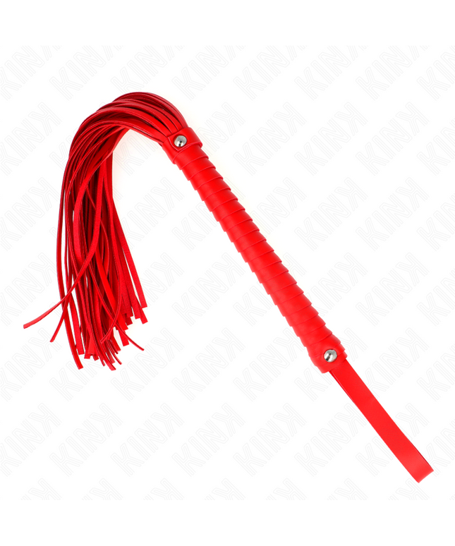 KINK - FRUSTA CON MANICO ROSSO STRUTTURATO 48,5 CM