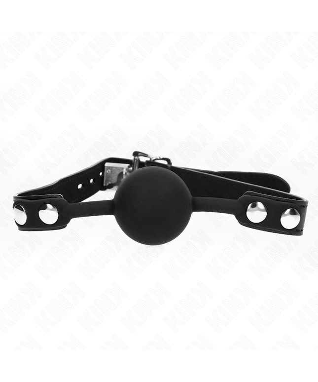 KINK - MODELLO 1 PALLA IN SILICONE 4 CM GAG CON SERRATURA 60 x 2 CM