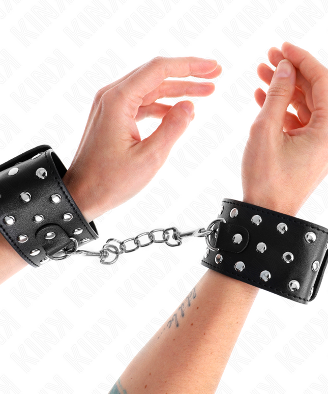 KINK - RESISTENZA DA POLSO PUNK REGOLABILE 19-24 CM X 5,5 CM