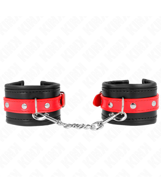 KINK - RESISTENZA DA POLSO NERA CON CINTURA ROSSA REGOLABILE 17-28 CM X 6 CM
