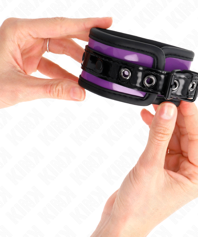 KINK - RESISTENZA DA POLSO IN NEOPRENE VIOLA CHIARO REGOLABILE 21-28 CM X 5 CM