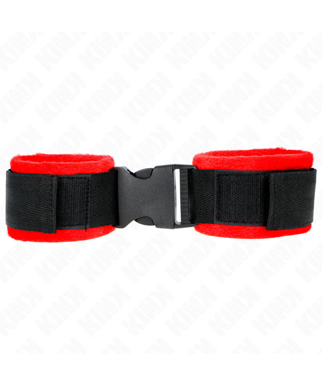 KINK - TENUTA DA POLSO IN NYLON HOOK&LOOP NERA MODELLO 1 AJDUSTABLE 25-35 CM X 6 CM