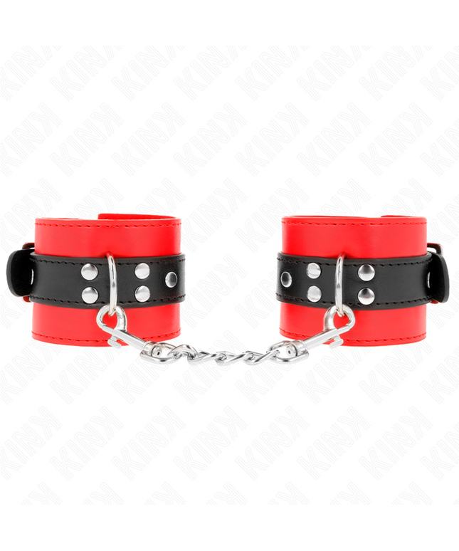KINK - RESISTENZA DA POLSO ROSSO CON CINTURA NERA REGOLABILE 17-28 CM X 6 CM