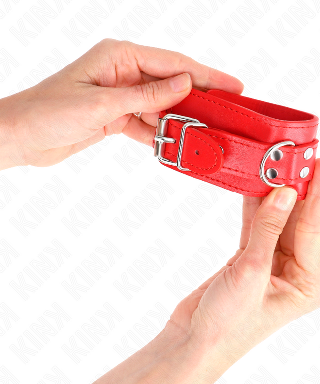 KINK - RESISTENZA DA POLSO SEMPLICE ROSSO REGOLABILE 20-23 CM X 5,5 CM