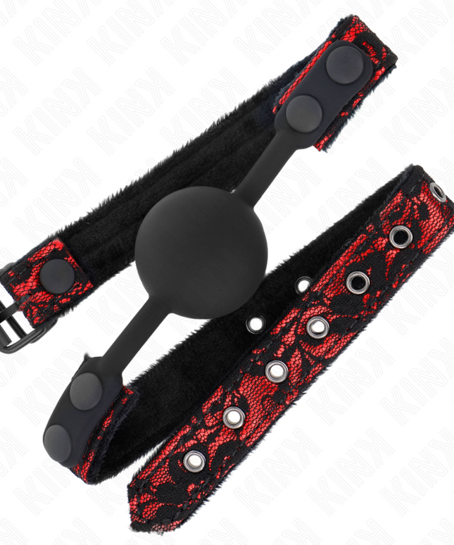 KINK - SFERA IN SILICONE SCANDALO 4 CM MODELLO GAG 1 65 x 2 CM
