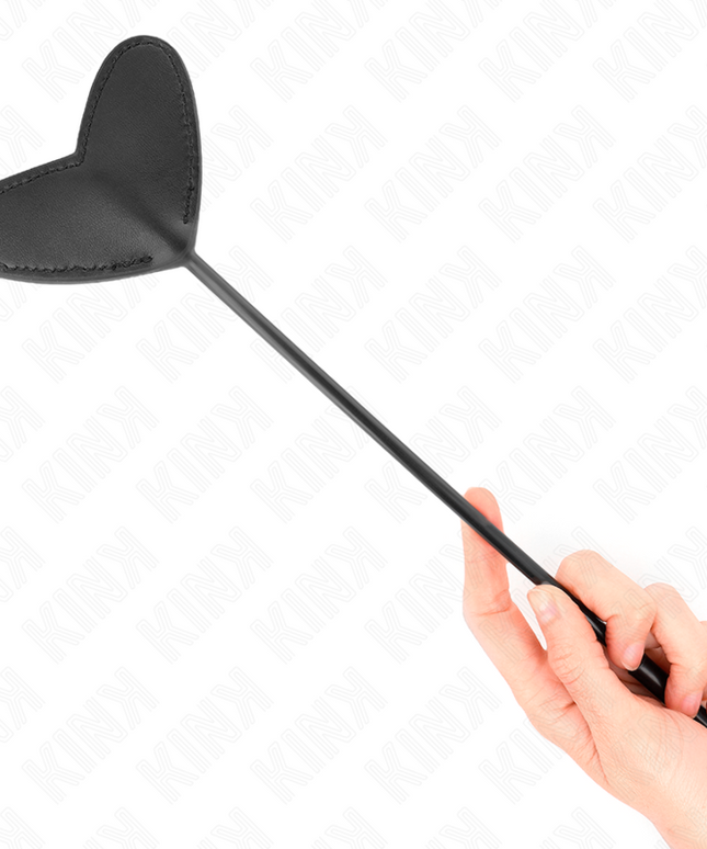 KINK - PALETTE NERA A FORMA DI CUORE 33 X 10 CM