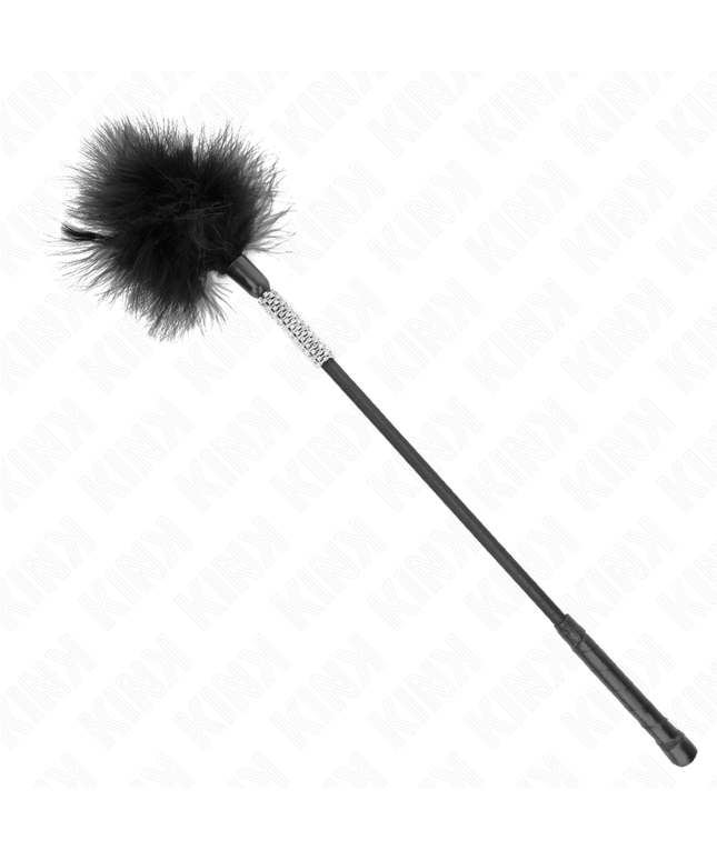 KINK - PIUME TICKLE CON MANICO STRASS 50 CM