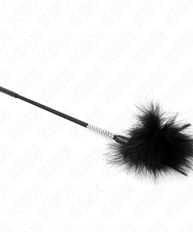 KINK - PIUME TICKLE CON MANICO STRASS 50 CM