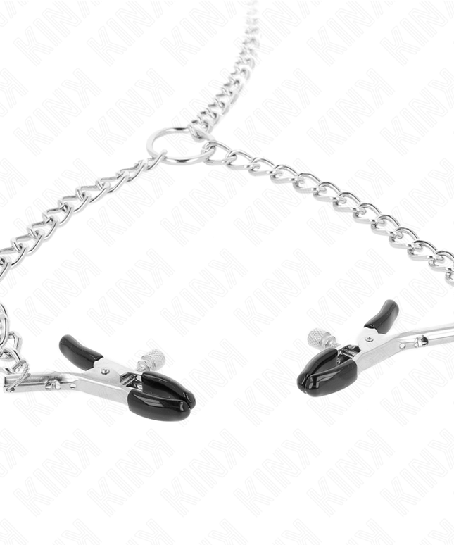 KINK - MORSETTI PER CAPEZZOLI A 4 CATENE 32 CM CON CATENE 14 CM