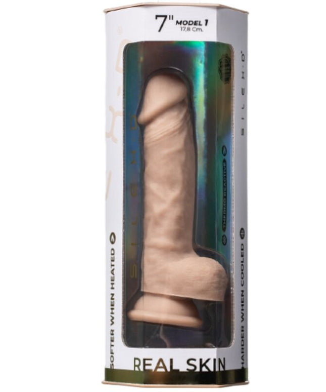 SILEXD - MODELLO 1 PENE REALISTICO PREMIUM SILEXPAN SILICONE 21.5 CM