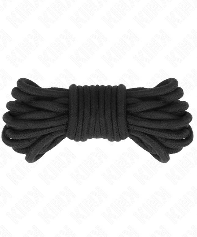 KINK - CORDA IN COTONE 5 METRI NERA