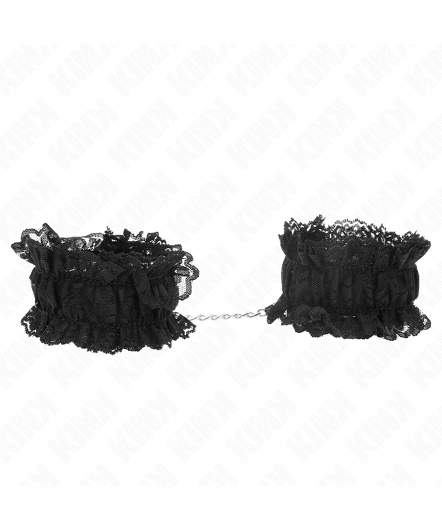 KINK - POLSO ELASTICO IN PIZZO NEGRO